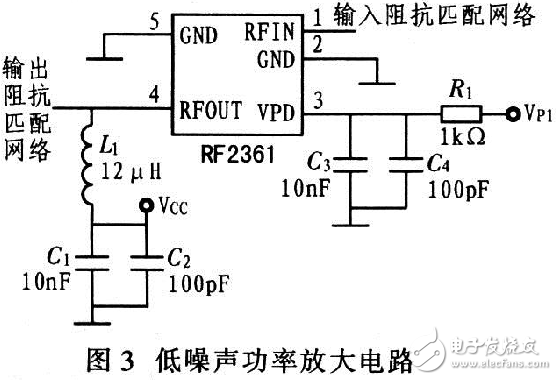 低噪聲放大電路總體設計方案