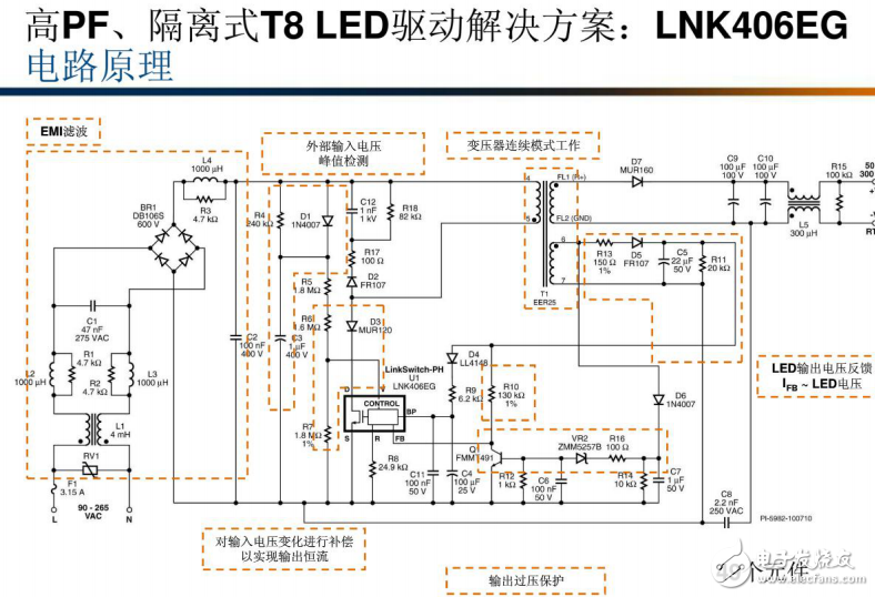 T8 LED照明電源驅(qū)動(dòng)的設(shè)計(jì)難點(diǎn)與解決方案（圖文解析）