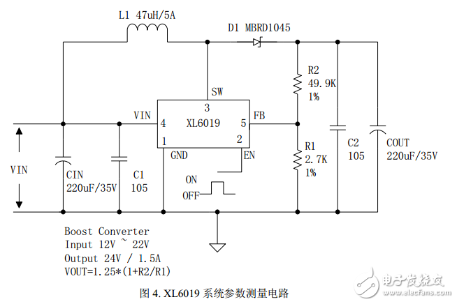 xl6019中文資料詳解_引腳圖及功能_內部結構_特性參數及典型應用電路