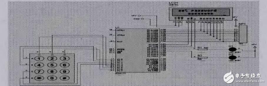 基于STC12C5A60S2單片機的電子密碼鎖設(shè)計