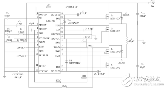 ltc3780中文資料詳細(xì)_工作原理_管腳圖及典型應(yīng)用電路