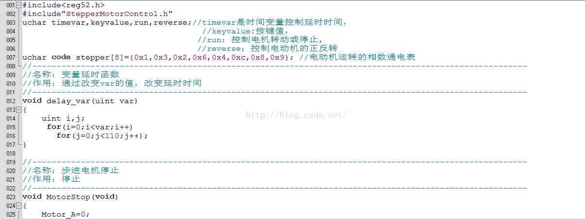 圖文解析單片機(jī)的步進(jìn)電機(jī)控制