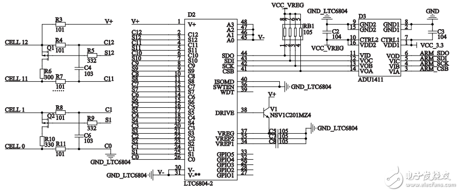 基于LTC6804－2的鋰電池SOC應用研究