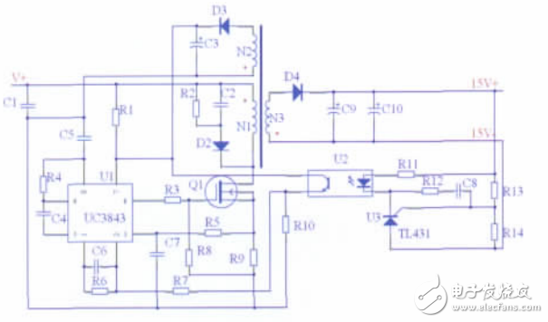 基于UC3842的電源變換器設(shè)計(jì)