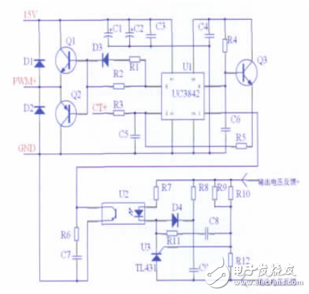 基于UC3842的電源變換器設(shè)計(jì)