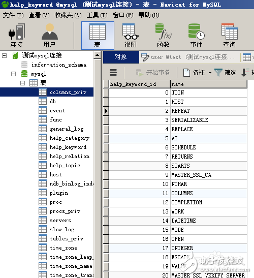 navicat for mysql使用方法