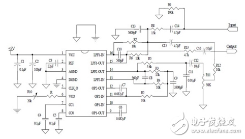 混響處理器CD2399中文資料詳細_引腳圖及功能_內部結構及應用電路