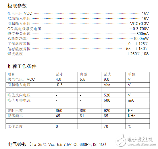 thx203h中文資料匯總（thx203h引腳圖及功能_工作原理及應(yīng)用電路）