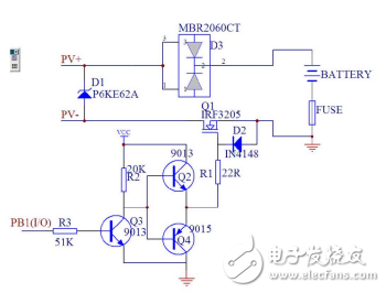 基于IRF3205的太陽能路燈控制器的設(shè)計(jì)