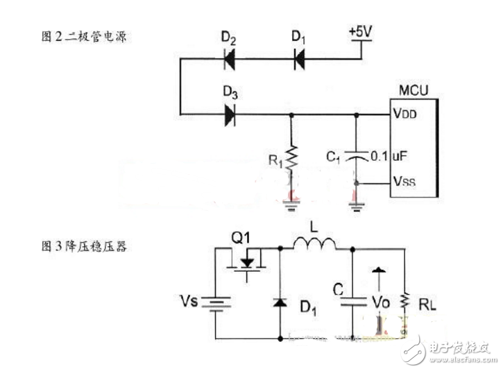 三端穩(wěn)壓器和穩(wěn)壓二極管的區(qū)別_5v轉(zhuǎn)3.3v電路設(shè)計