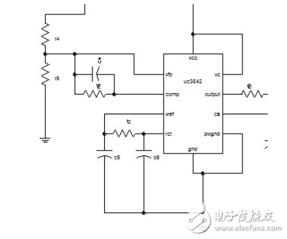 采用UC3842的反激開關(guān)電源調(diào)試及仿真