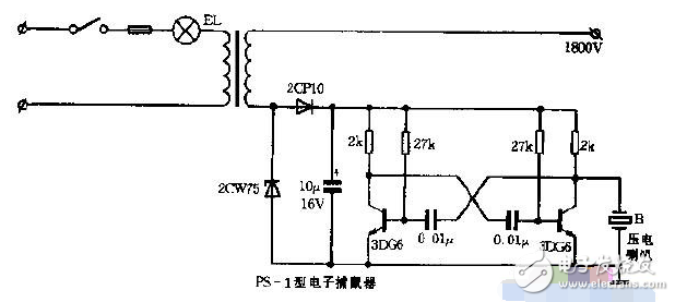 電子捕鼠器電路原理設(shè)計集