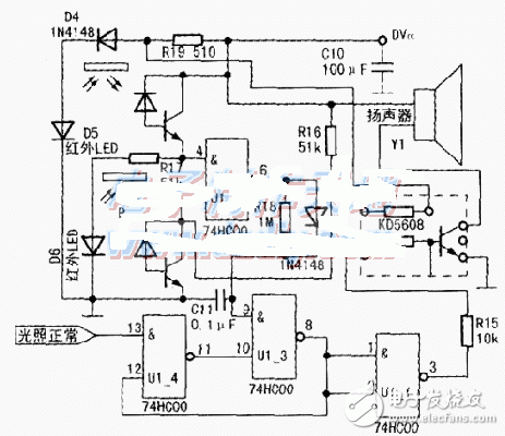 入侵報警控制電路設(shè)計講解