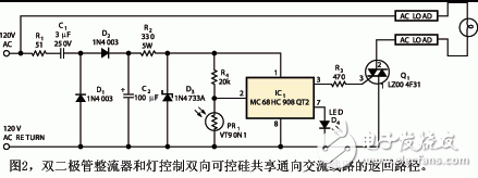 風扇調速器電路原理圖