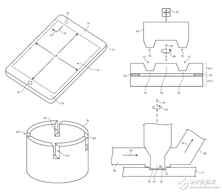 蘋(píng)果新專(zhuān)利曝光 顯示屏上鉆小孔真正的全面屏
