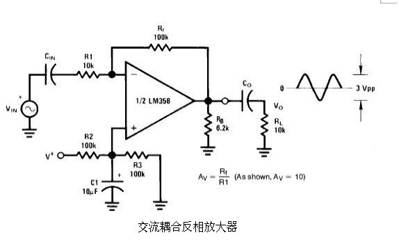 6種簡單電路圖之LM358應(yīng)用電路圖（直流耦合低通RC有源濾波器 低漂移峰值檢測器）